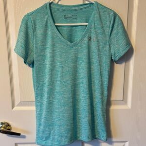 Neon Blue UA Shirt